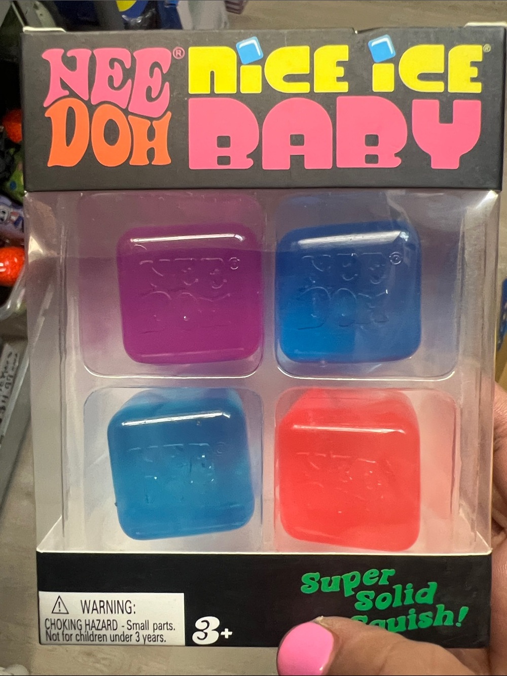 Nee Doh Nice Ice Baby Squish Toy Set - Multicolor